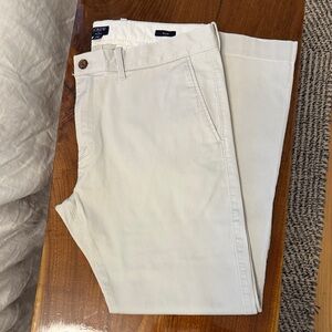 J. Crew Factory Athletic slim-fit chino pant - Light Beige / Stone - 34 x 30